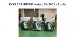 KING CAR GROUP  orders GA-3002 x 3 units