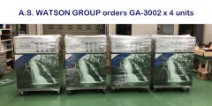 A.S. WATSON GROUP orders GA-3002 x 4 units